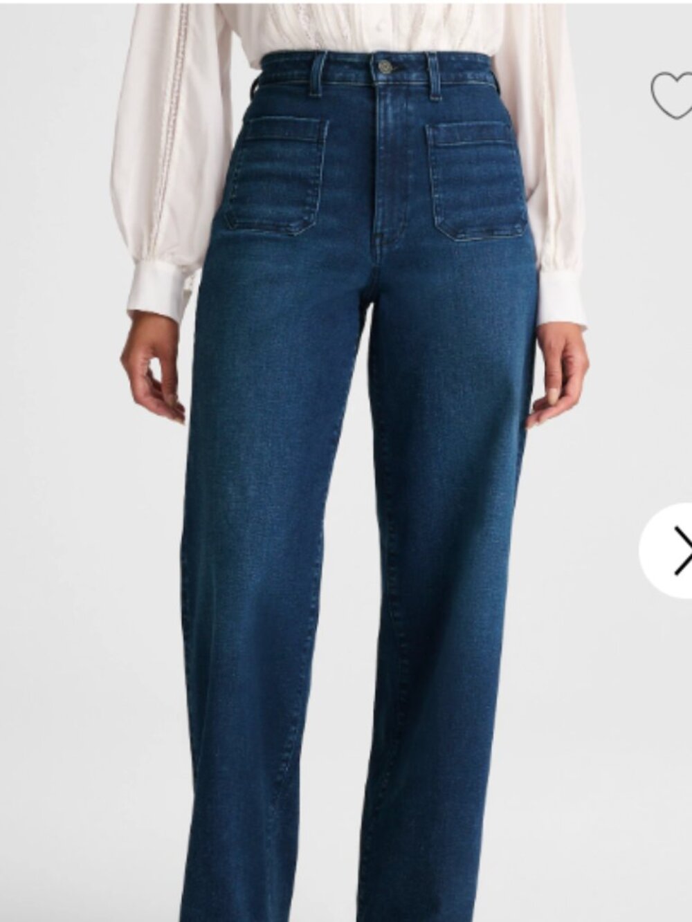 Madewell The Curvy Emmett Wide-Leg Jean